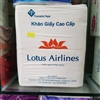 Giấy ăn Lotus Airlines