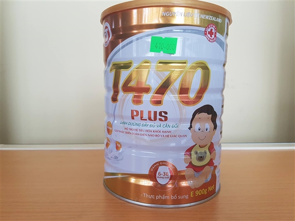 Sữa bột T470 Plus 900g dành cho trẻ 6 - 36 tháng tuổi