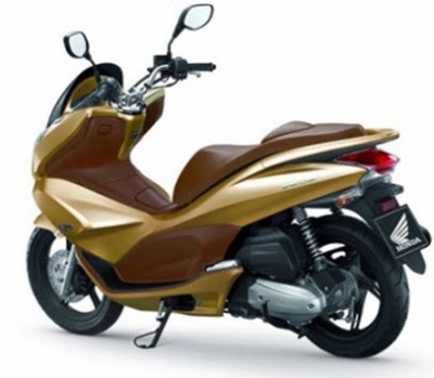 Honda PCX 125 Việt Nam ( Nâu-Vàng)
