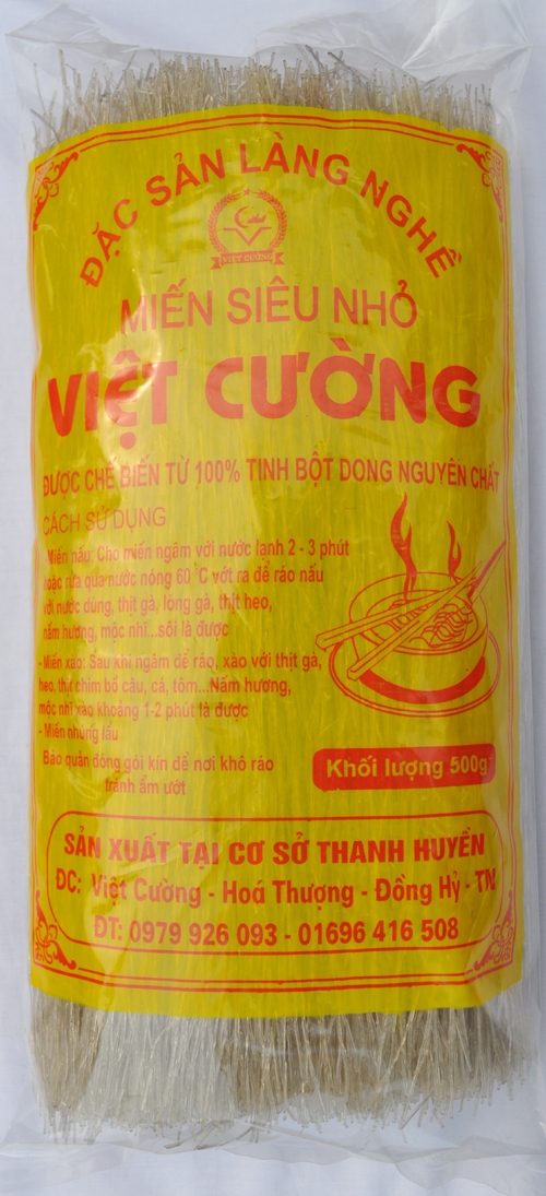 Miến Việt Cường gói vàng 500g