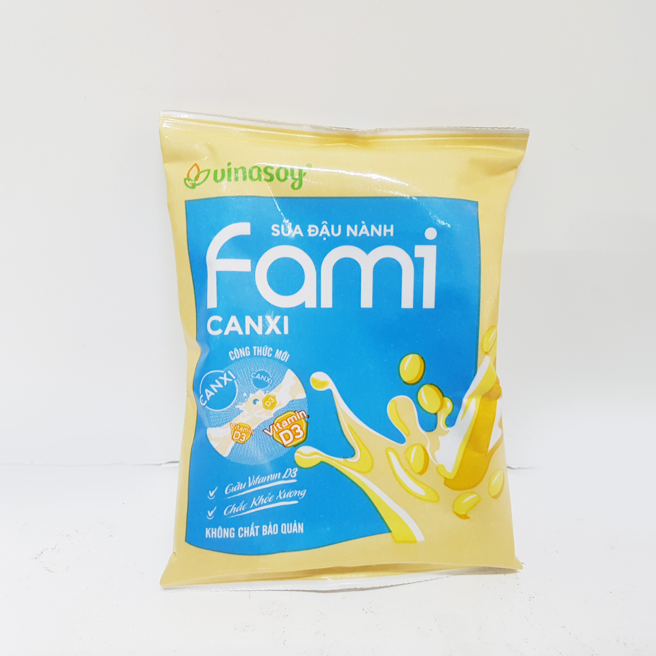 Sữa đậu nành FAMI canxi dạng túi