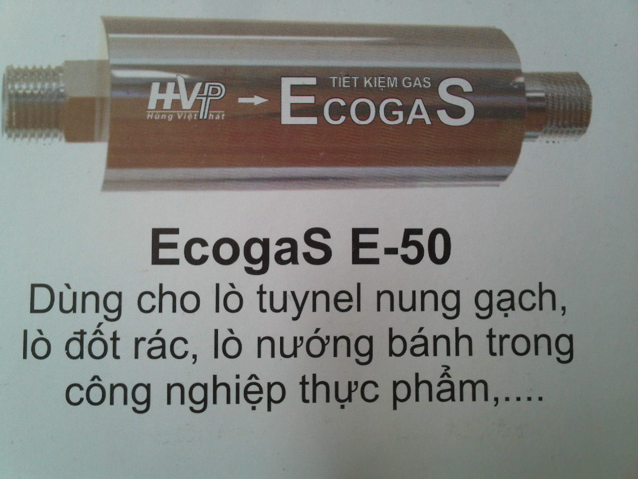 Thiết bị tiết kiệm gas EcogaS E-50