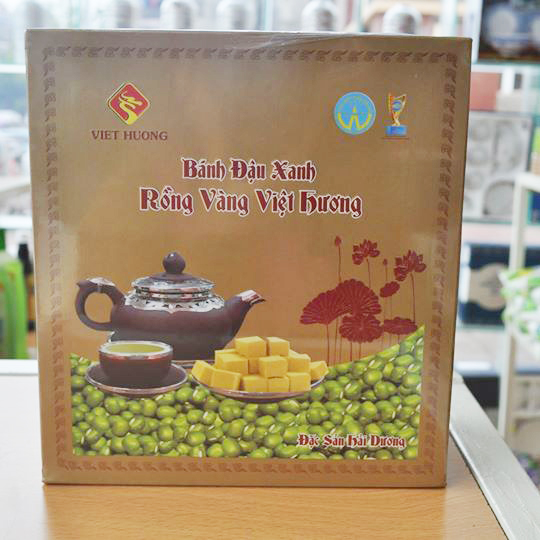 Bánh đậu xanh rồng vàng Việt Hương 1400g